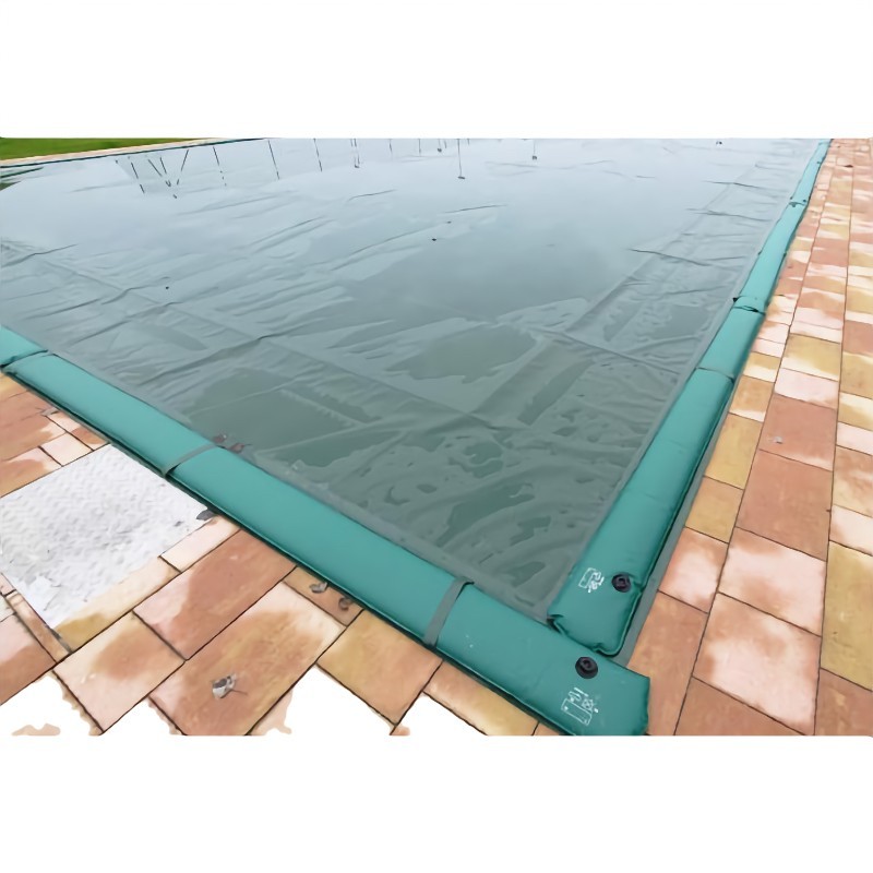Telo per Copertura Piscina Invernale Doppio Strato rinforzato 240 gr/m² con bretelle e salamotti per piscine Rettangolari Telo per Copertura Piscina Invernale Doppio Strato rinforzato 240 gr/m² con bretelle e salamotti per piscine Rettangolari
