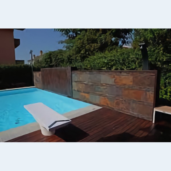Trampolino Piscina modello KANGURO completo di ancoraggi