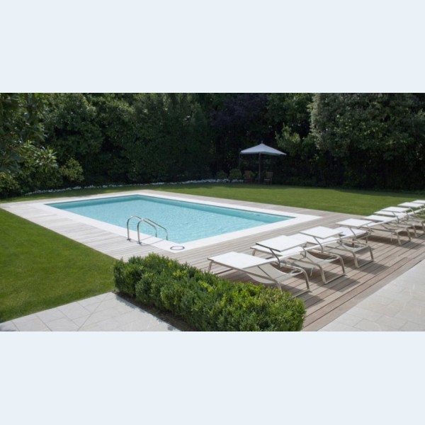 Piscina Interrata Rettangolare in Casseri NEPOBLOCK 6x3mt