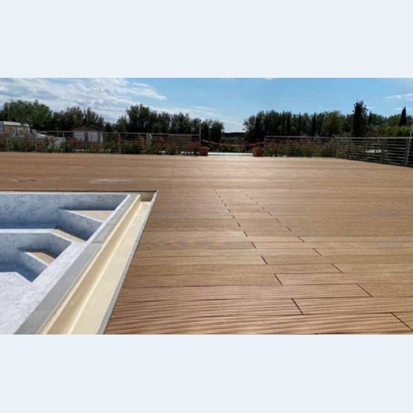 WPC DECKING SHIELD LEGNO COMPOSITO 2,2 x 14,6 x 200 cm per pavimentazione - Vendita al m²
