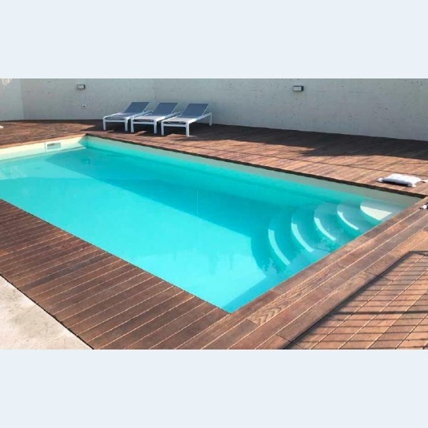 Listone in Legno Termotrattato 2,1 x 10,0 x 200 cm per pavimentazione - Vendita al m²