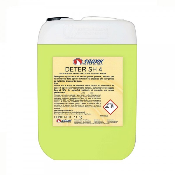 Sgrassatore per Piscina Disincrostante DETER SH4 - Tanica da 11 kg