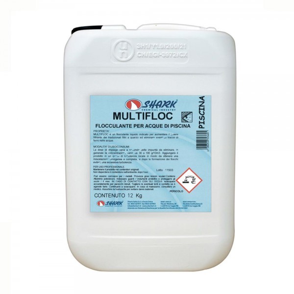 Flocculante Piscina Concentrato MULTIFLOC 12 kg